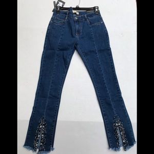 REDIAL PREMIUM DENIM COLLECTION SKINNY BLUE JEAN